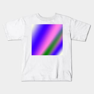 BLUE GREEN PURPLE ABSTRACT TEXTURE PATTERN BACKGROUND Kids T-Shirt